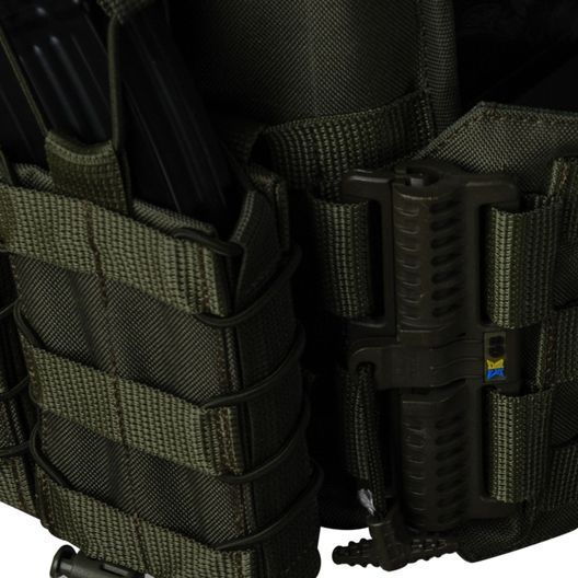Плитоноска Ares gen.2 з підсумками. Олива