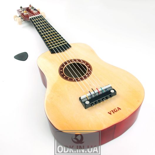 Musical toy Viga Toys Guitar, beige (50692)