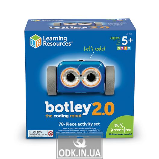 Ігровий STEM-набір Learning Resources - Робот Botley® 2.0 (іграшка-робот, що програмується)