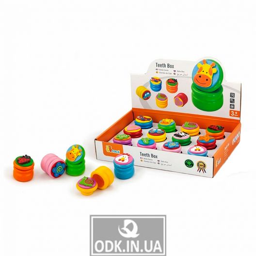 Дерев'яна іграшка Viga Toys Шкатулка зубної феї (53911)