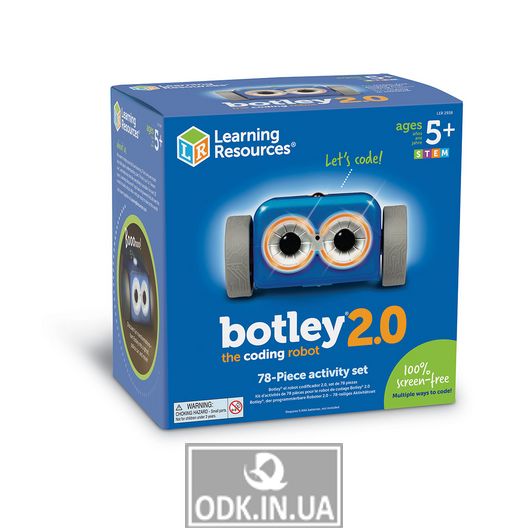 Ігровий STEM-набір Learning Resources - Робот Botley® 2.0 (іграшка-робот, що програмується)
