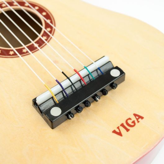 Музична іграшка Viga Toys Гітара, бежевий (50692)