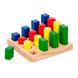Wooden sorter Viga Toys Shapes and sizes (51367)