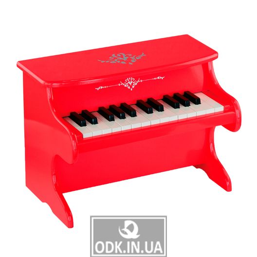 Музична іграшка Viga Toys Перше піаніно, червоний (50947)