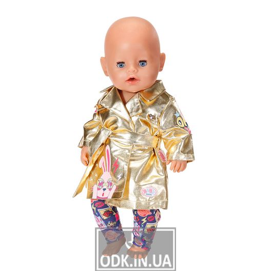 Set of clothes for the doll BABY born - Holiday coat