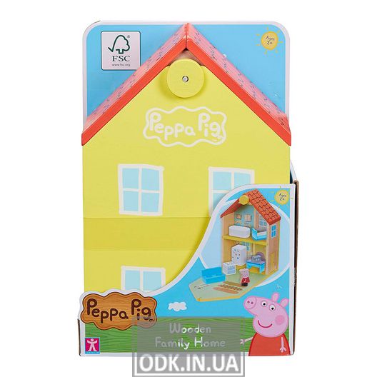 Деревянный игровой набор Peppa - Дом Пеппы