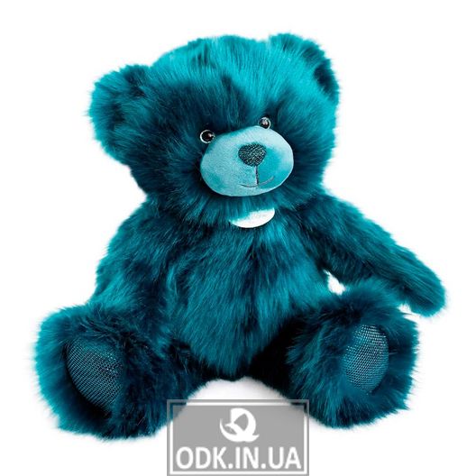 Soft toy Doudou - Teddy bear dark turquoise (80 cm)