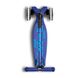 MICRO folding scooter of the Maxi Deluxe LED series "- Dark blue"