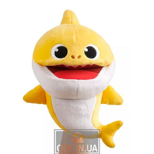 Interactive soft toy on the hand BABY SHARK with changing the tempo of play - Toddler Shark