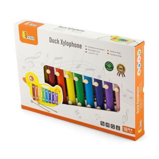 Музична іграшка Viga Toys Ксилофон-каченя (59769)