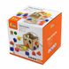 Wooden sorter of Viga Toys Cube with figures (53659)