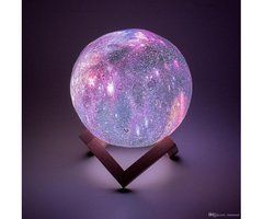 Сенсорний нічник "Космос 3D" 18 см + підставка