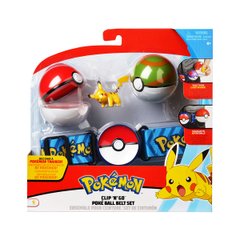 Pokemon Game Set - Pikachu Pokeball Belt