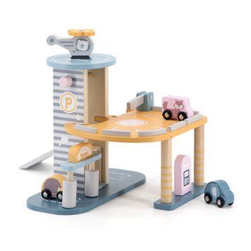 Дерев'яний ігровий набір Viga Toys PolarB Паркінг (44029)