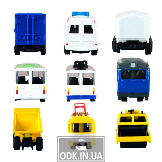 Міні-Моделі Службовий Транспорт - Машинка В Яйці