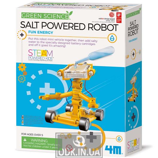 Робот на енергії солі своїми руками 4M (00-03353)