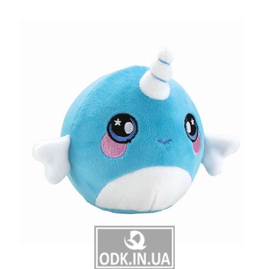 Fragrant Soft Toy Squeezamals S2 - Interesting Narwhal