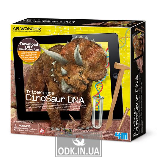 Triceratops Dinosaur 4M DNA Excavation Kit (00-07003)
