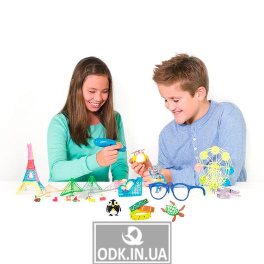 3D-ручка 3Doodler Start для детского творчества - Креатив (синяя)