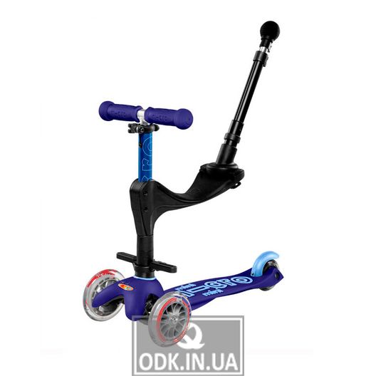 MICRO scooter of the Mini 3in1 Deluxe Plus series "- Blue"