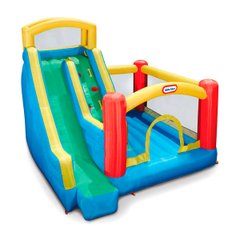 Inflatable game complex with a slide - Superspusk