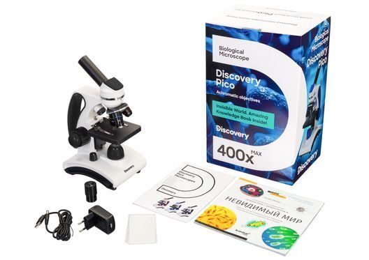 Мікроскоп Discovery Pico Polar з книгою