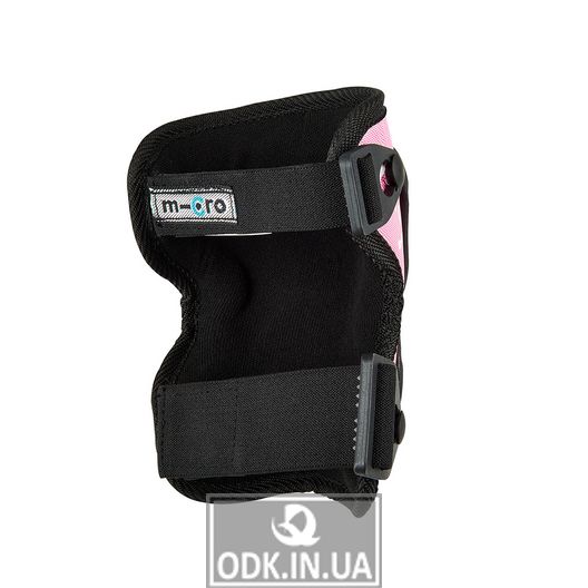 Protective set of elbows and knee pads MICRO - Pink (M)