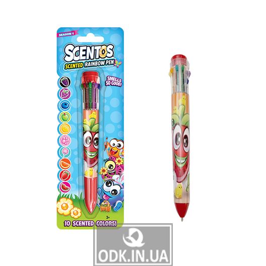 Multicolored fragrant ballpoint pen - Easter colors