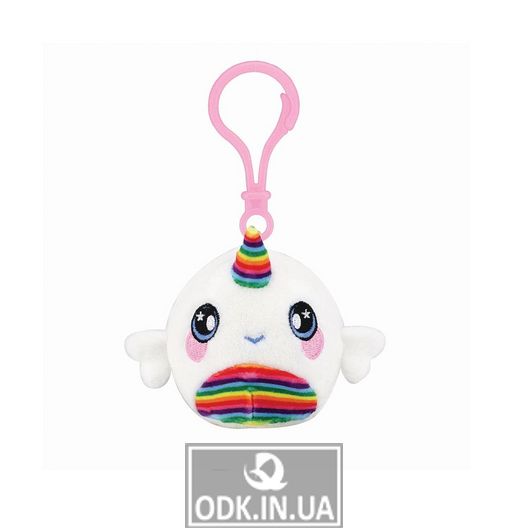 Fragrant Soft Toy Squeezamals S2 - Rainbow Narwhal