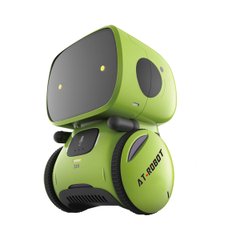 Interact. robot with voice control - AT-Robot (green, Ukrainian)