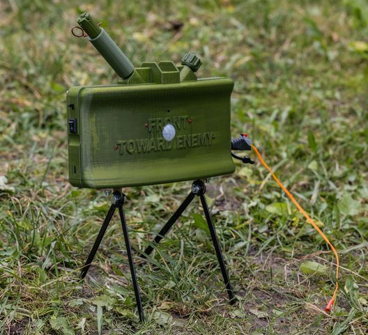 Макет інтерактивної протипіхотної осколкової міни спрямованого ураження M18 Claymore з піро-звуковою імітацією спрацювання Rescue Ready