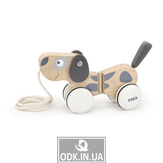 Wooden wheelchair Viga Toys Doggy (51614)