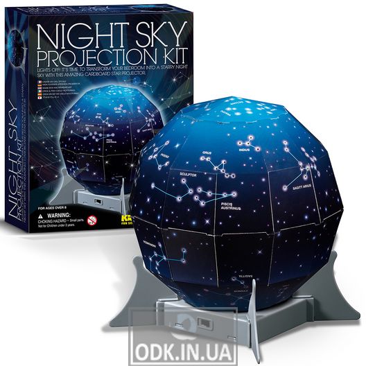 Do-it-yourself night sky projector 4M (00-13233)