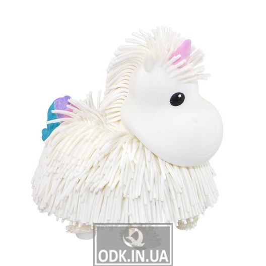 Jiggly Pup Interactive Toy - Magic Unicorn (White)