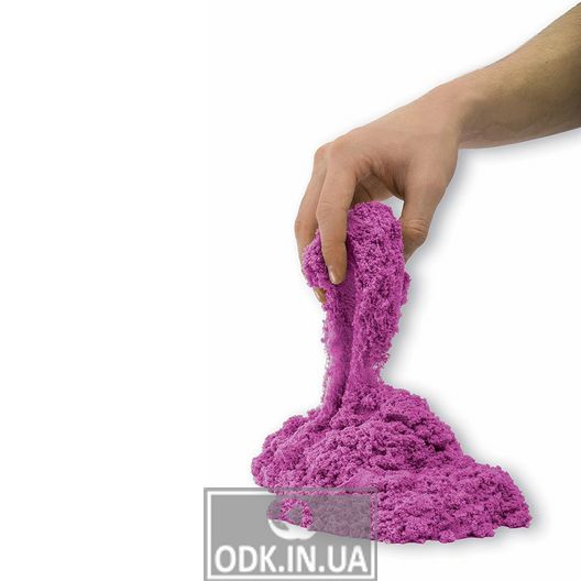 Песок Для Детского Творчества - Kinetic Sand Neon (Фиолетовый)
