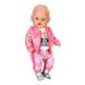Set of clothes for the doll BABY born - Trendy pink