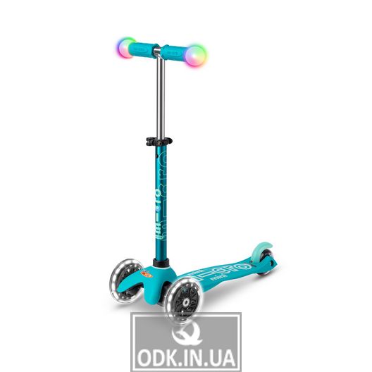 MICRO scooter of the Mini Deluxe Magic series "- Aqua"