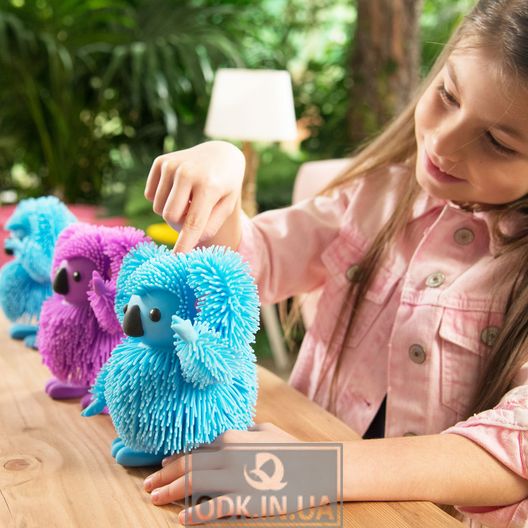 Інтерактивна іграшка Jiggly Pup – Запальна коала (блакитна)