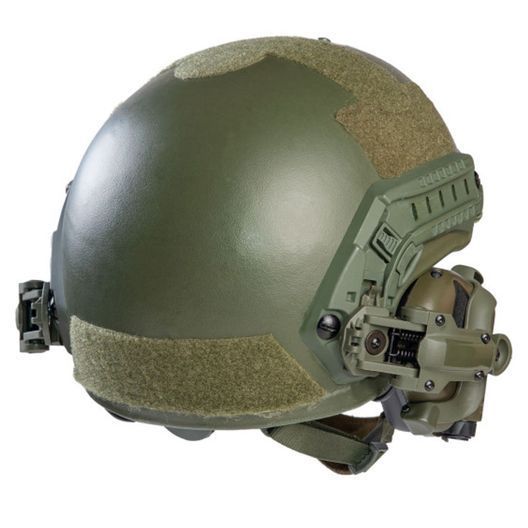 Шолом FAST SPECPROM із навушниками M32H з "Чебурашками". Олива (00000002060)