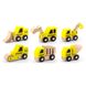 Set of toy cars Viga Toys Construction, 6 amount (50541)