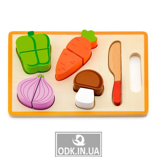 Игрушечные продукты Viga Toys Деревянные овощи (50979)