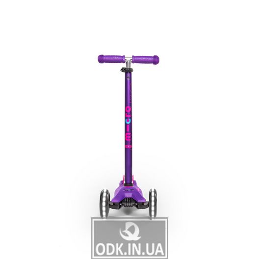 Maxi Deluxe Series Micro Scooter - Purple (LED)