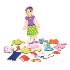 Set of magnets Viga Toys Girl's wardrobe (59652)