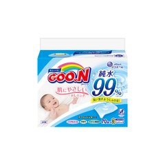 Goo.N wet wipes for sensitive skin (3 blocks of 70 pieces)