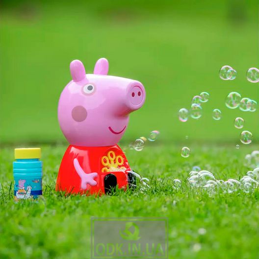 Ігровий набір з мильними бульбашками Peppa Pig - Баббл-машина