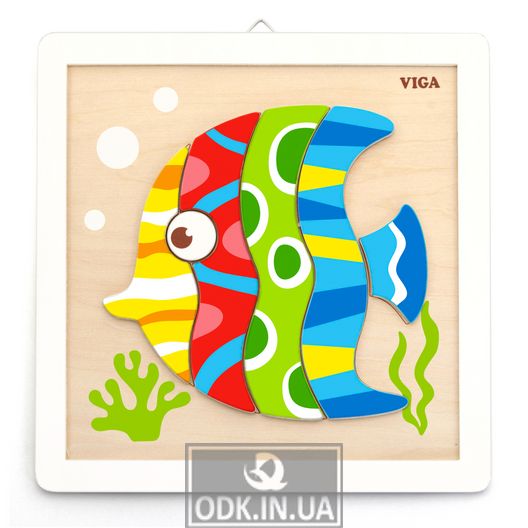 Набір для творчості Viga Toys Картина власноручно Рибка (50687)