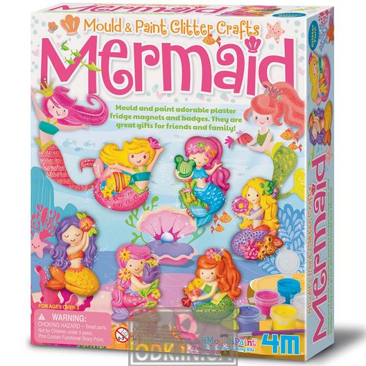 Set for creation of magnets from plaster 4M Mermaids (00-03526)