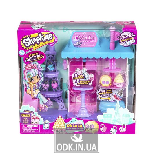 Ігровий Набір Shopkins S8 - Паризьке Кафе