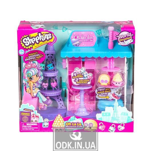 Ігровий Набір Shopkins S8 - Паризьке Кафе