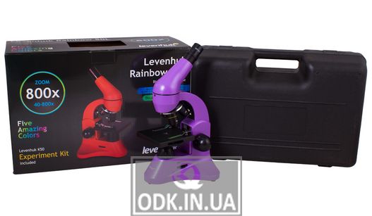 Микроскоп Levenhuk Rainbow 50L Amethyst\Аметист